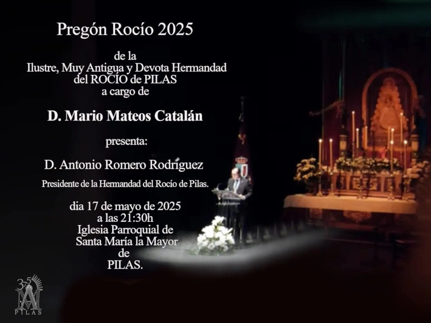 Actos rocio 2025 Pilas