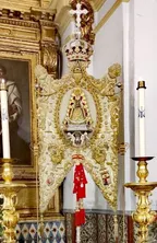 Simpecado rocio villanueva del Ariscal