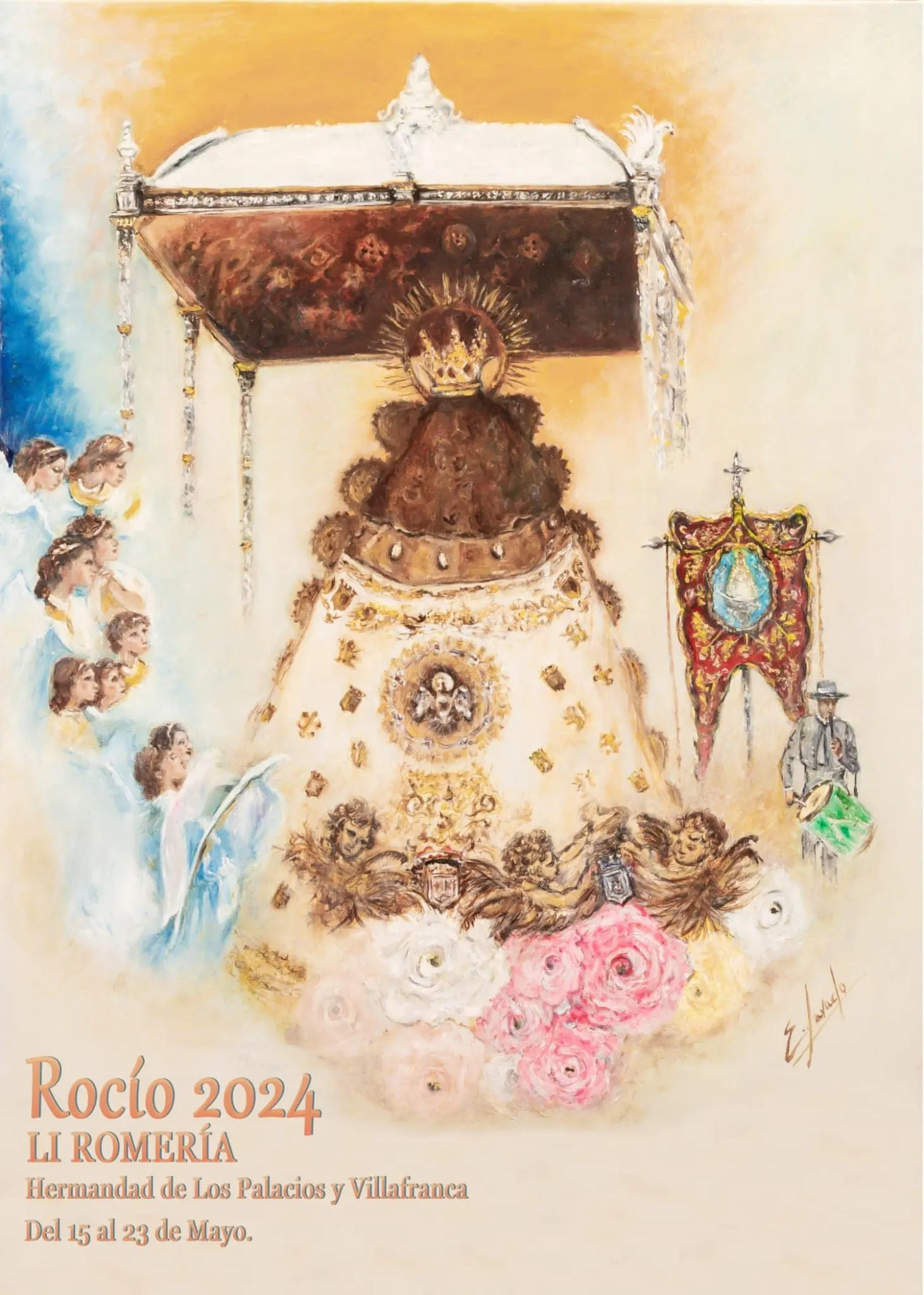 cartel rocio 2024 -los palacios villafranca