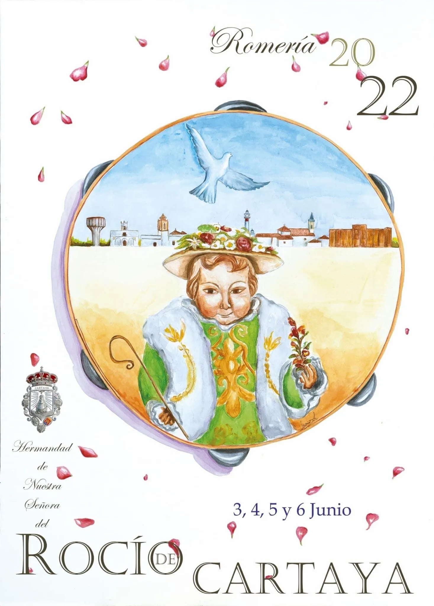 cartel rocio 2022 Cartaya