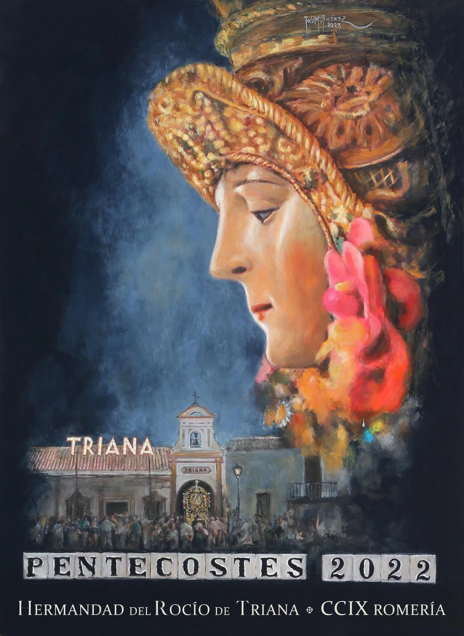 Cartel rocio Trina 2022