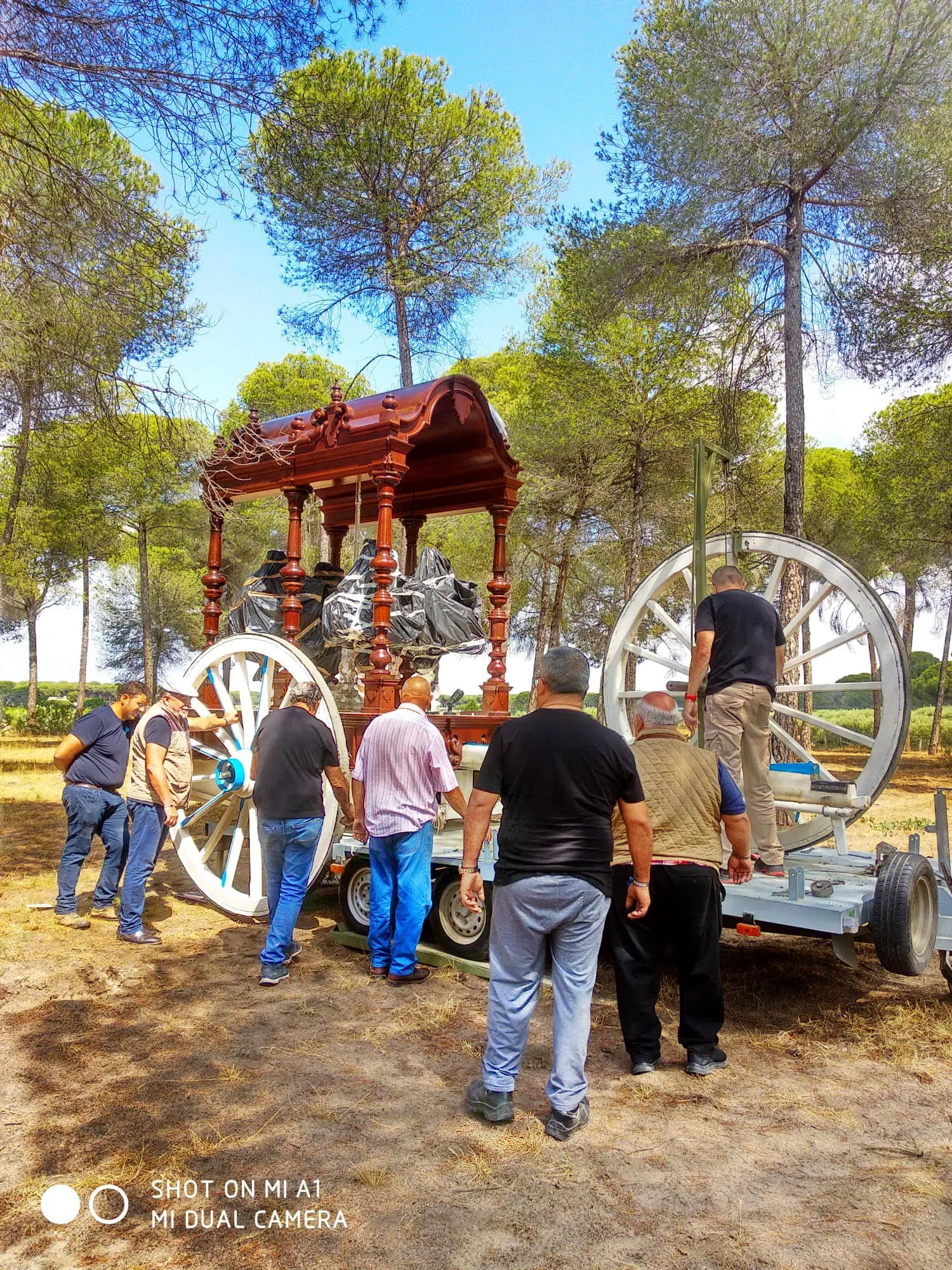 Palma de Mallorca-1-Momentos del camino rocio 2023