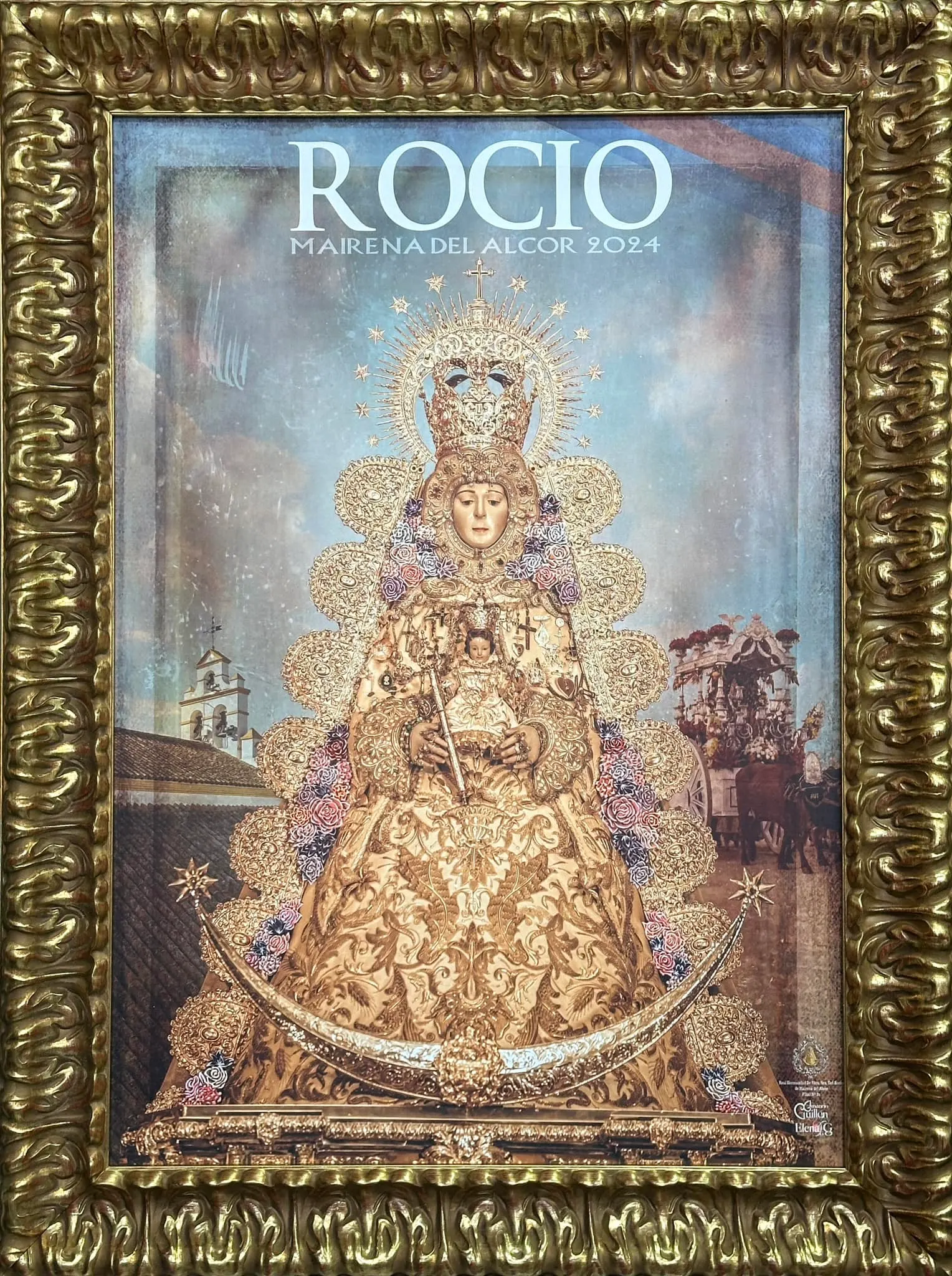 cartel rocio 2024 - Mairena del Alcor