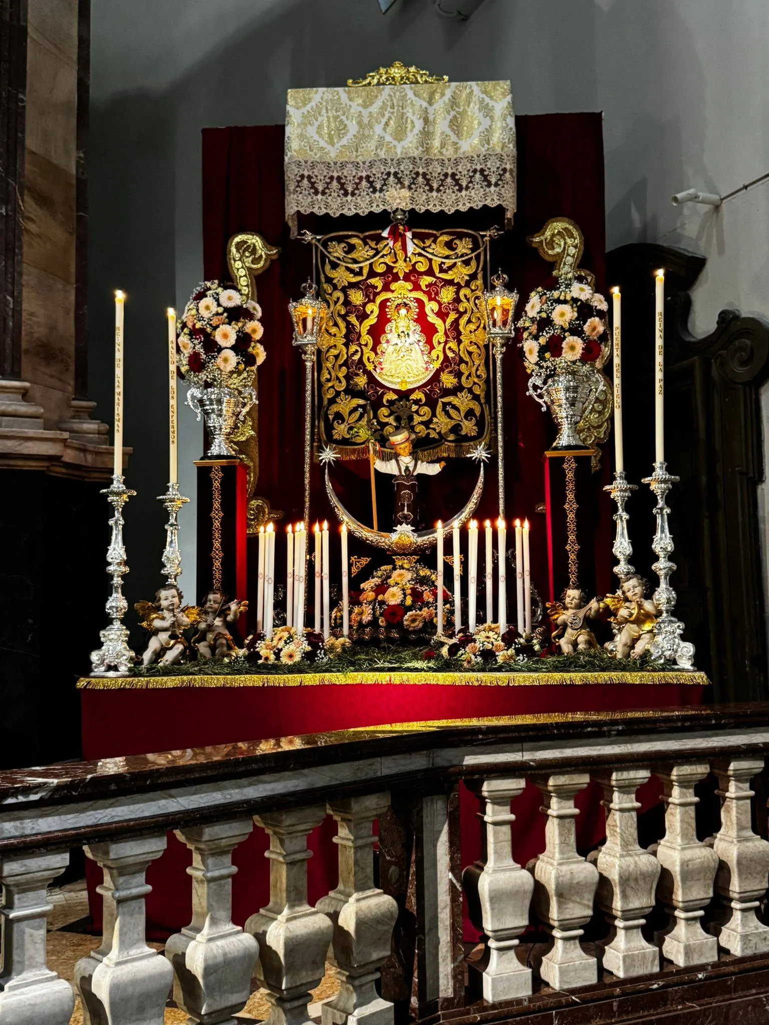 Altar de cultos rocio 2026-Barcelona