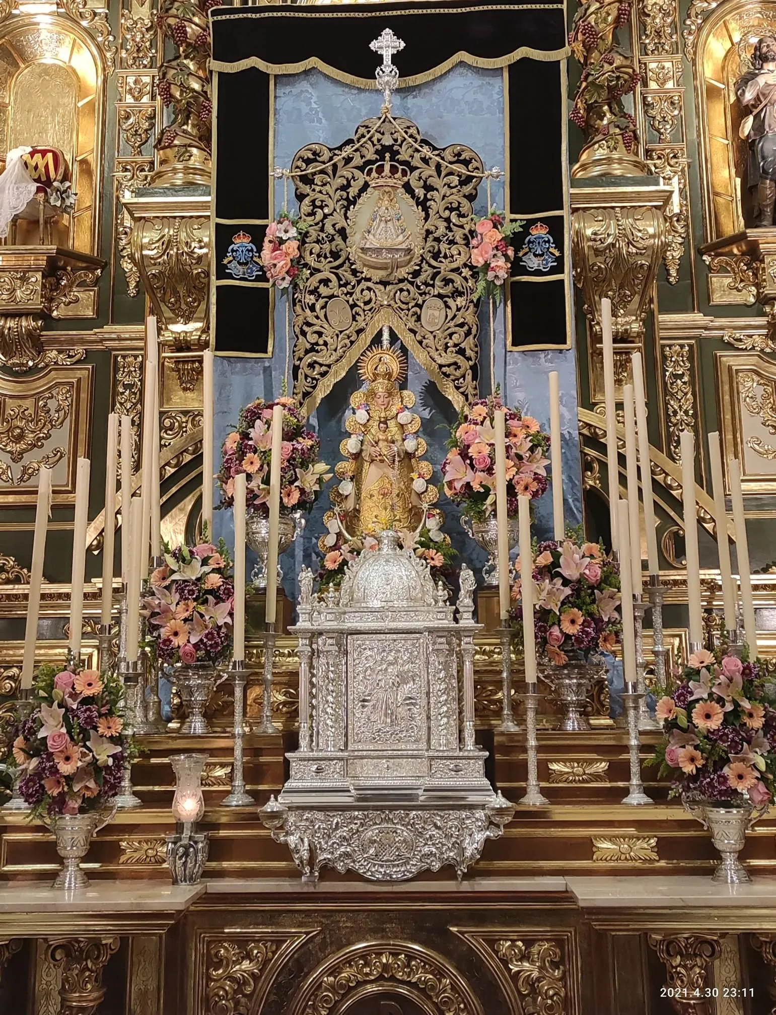 Rocio altar cultos Marbella 2021