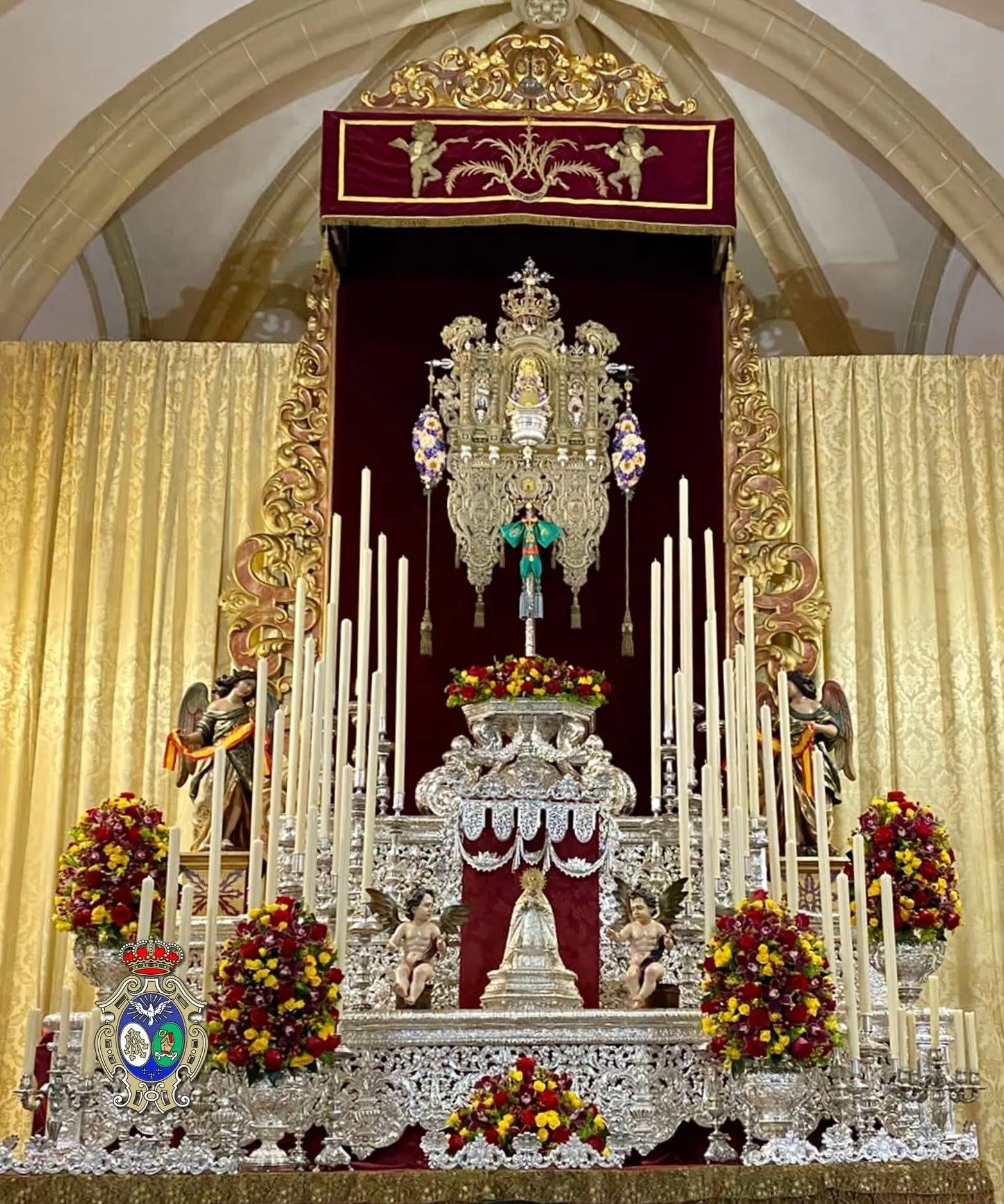 Rocio altar cultos Sevilla Macarena 2021