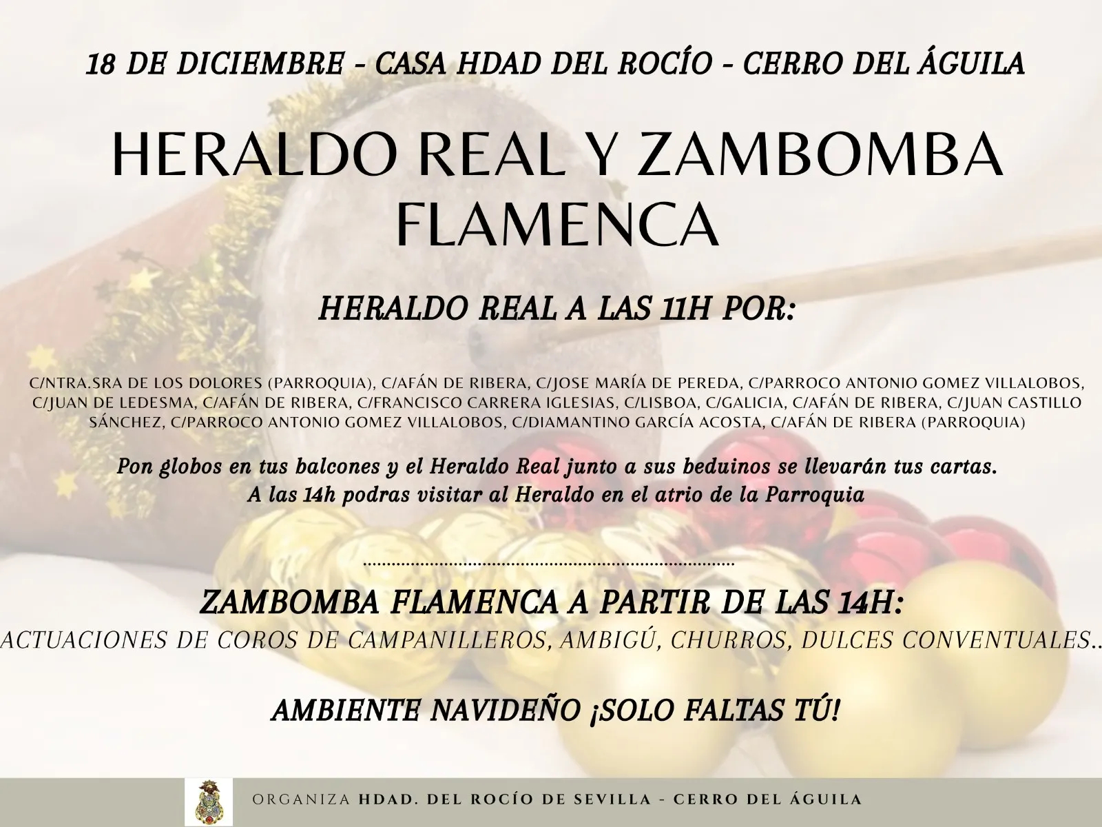 navidad 2021 rocio cerro del aguila