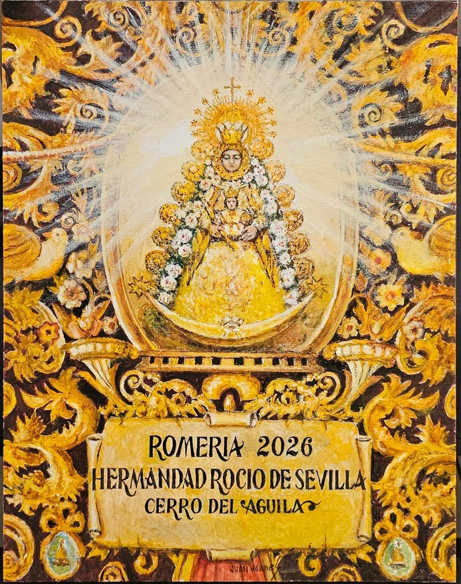 Carteles que dicen rocio Cerro del Aguila 2026-51