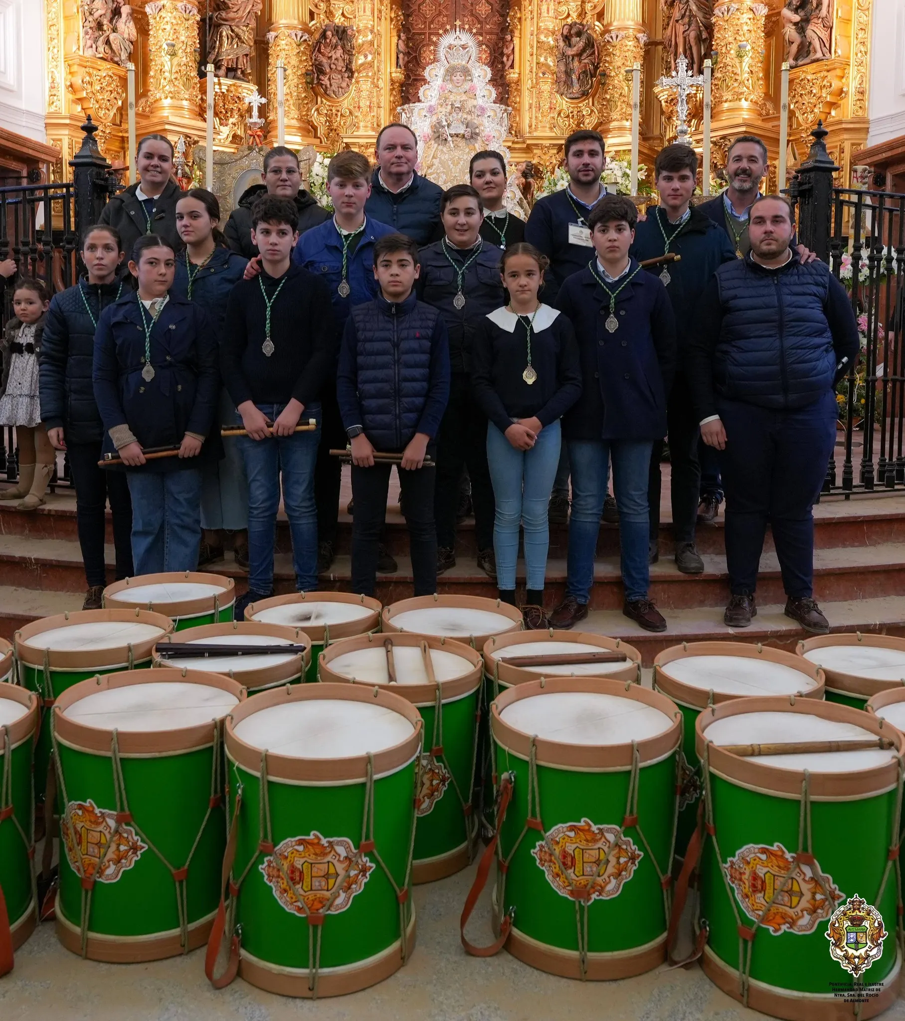 Presentacion niños a la Virgen del rocio 2026-17