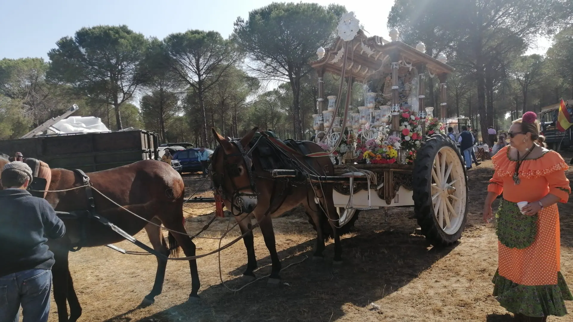Badajoz-1-Momentos del camino rocio 2023