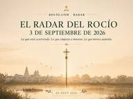 radar de El Rocío 3 septiembre 2026