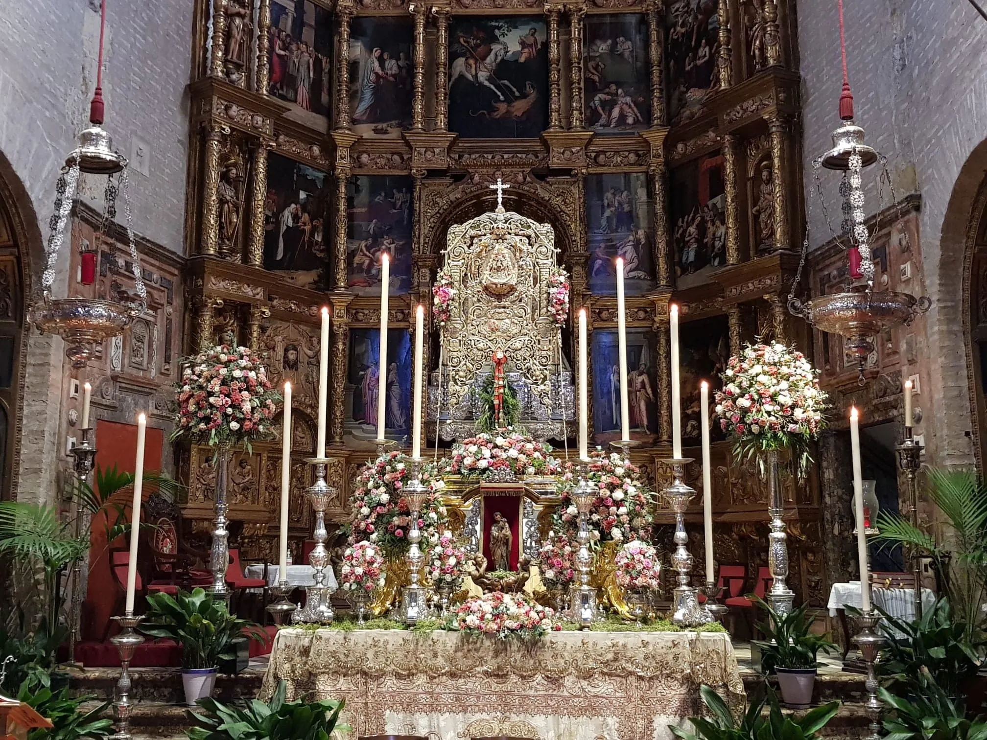 Rocio altar cultos Triana 2021