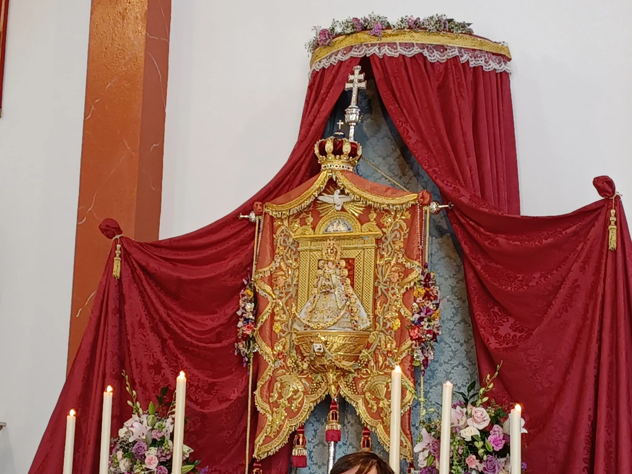 Rocio altar cultos el cuervoa 2021
