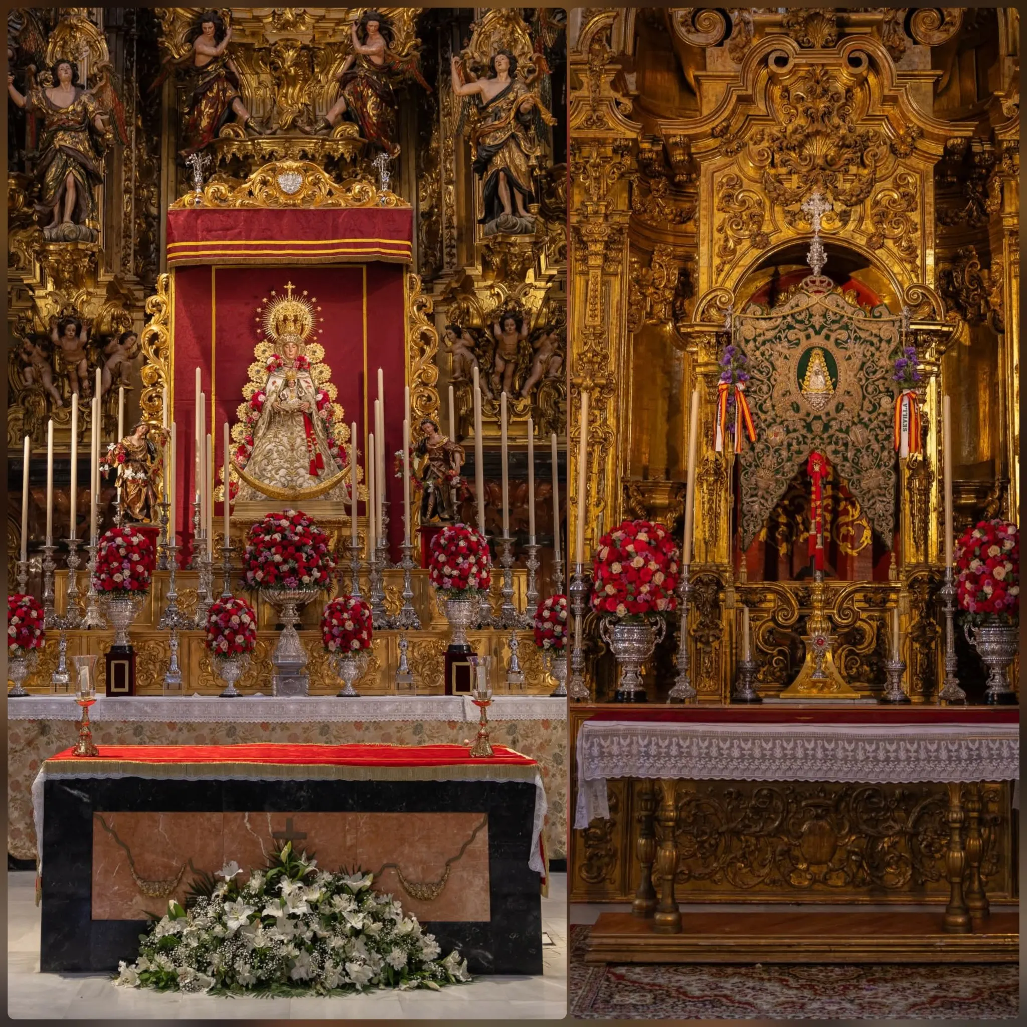 Altar de cultos rocio 2026-Sevilla