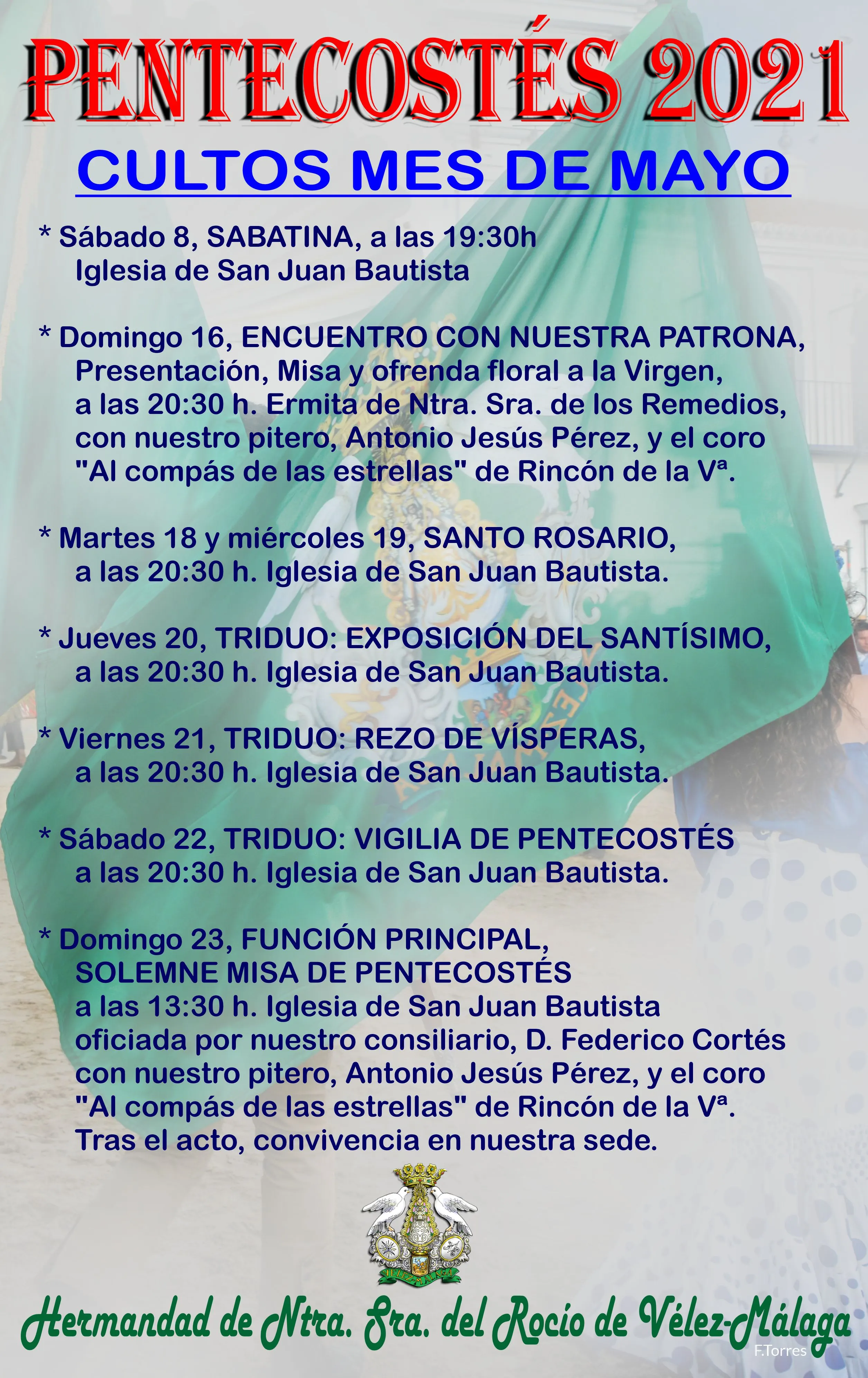 Velez malaga rocio 2021-Cartel Pentecostes