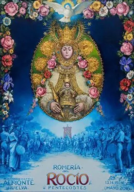 Cartel Romería del Rocío 2016
