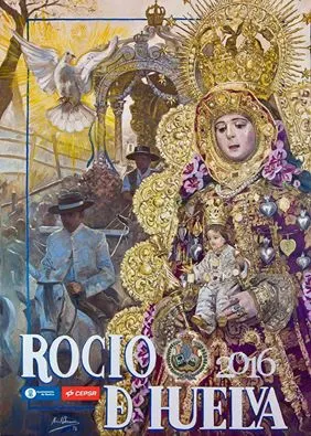 Cartel Rocio Huelva 2016