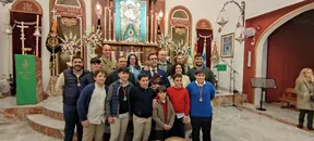 exaltación de la Salve de Abel Freitas celebrada anoche en Emigrantes.-1
