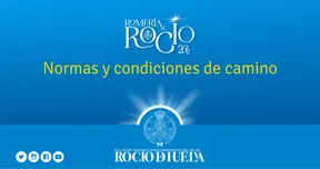 Rocio huelva normas camino 2022