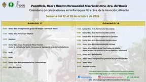 2celebraciones de la semana del 12 al 18 de octubre 2026