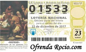 loteria foro ofrenda 2017