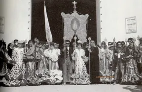 Hermanos Mayores de Almonte-Rocio-1973 Rafael Cerrato