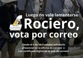 Rociero vota por correo 2023-2