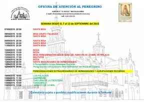 calendario 7 al 13 de septiembre