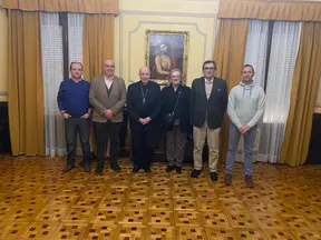 emigrantes reunion obispo aniverasrio