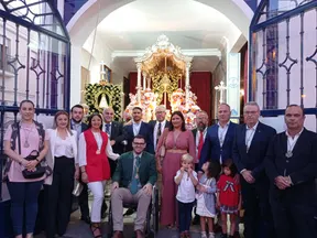 Hermandad de Isla Cristina - Traslado del Simpecado desde su Parroquia de Los Dolores-4