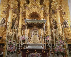 Paso de la virgen rocio bambalinas 2019-2