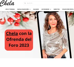 Chela con la Ofrenda del Foro 2023