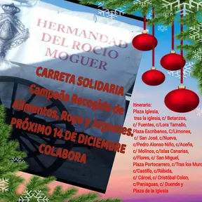 Moguer carreta solidaria 2019