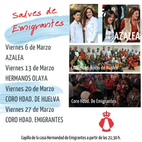 Emigrantes Actos diversos y VII Gala de Moda Flamenca