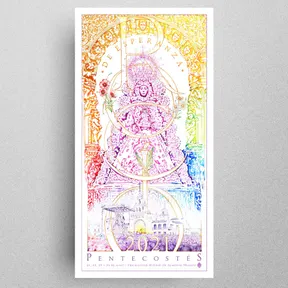 cartel rocio pentecostes 2021