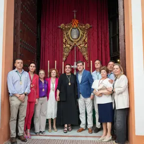 SALVE Y VELADA DE DESPEDIDA. Encomendamos a la Virgen todo lo que vamos a vivir estos días y el camino que emprende mañana nuestra Hermandad para celebrar la Romería de 2025-1