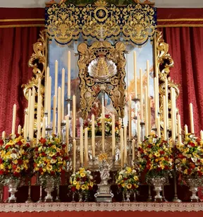 Rocio altar cultos Emigrantes 2021