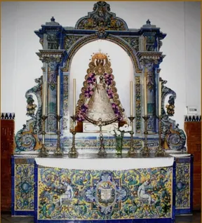 rocio huelva altar 100 años-3