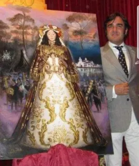 clemente rivas-PINTOR CARTEL ROMERIA TORREMOLINOS 2019