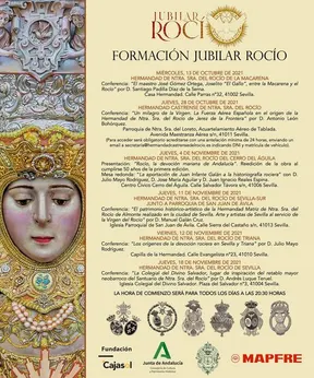jubilar rocio - formacion