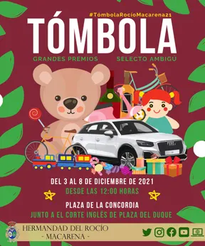 tombola rocio macarena 2021