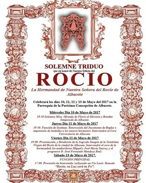 Albacete triduo 2017