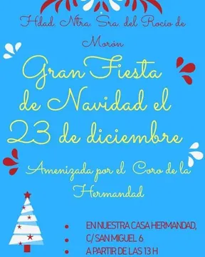 Moron fiesta de navidad 2018