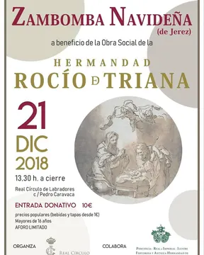 Triana zambomba rocio 2018