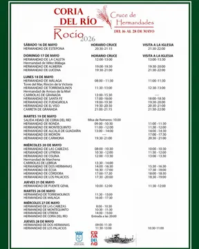Paso por Coria 2026
