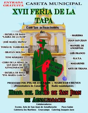 San Juan de aznalfarache XVII- feria de la tapa