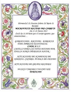 Badajoz fiesta rociera 2015