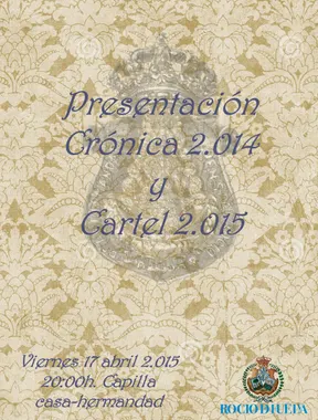 Huelva cronica y cartel 2015