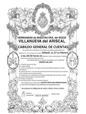 Villanueva del ariscal cabildo