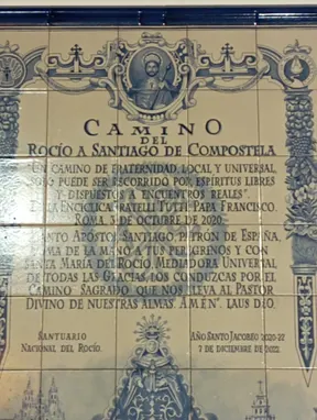 Camino del Rocio a Santiago de Compostela-2